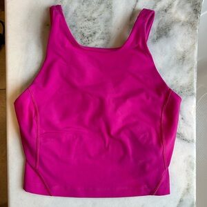 lululemon align crop high neck size 4